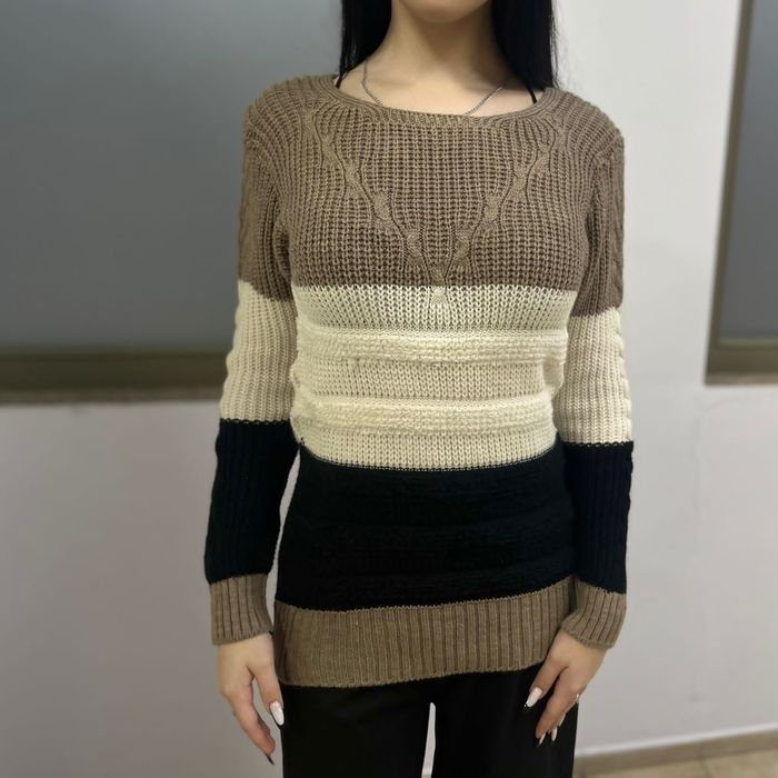 Свитер удлинённый