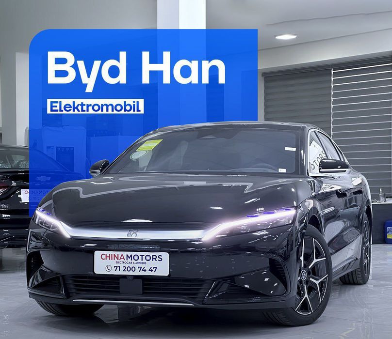 BYD HAN   oq qora variantlar, kafolatlar bilan va servislar bilan