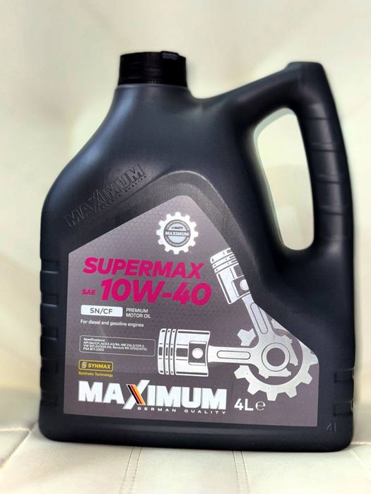Масло моторное 10w40 Maximum Supermax