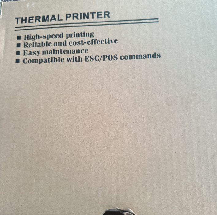 Термопринтер для чеков. Новый Принтер чеков.