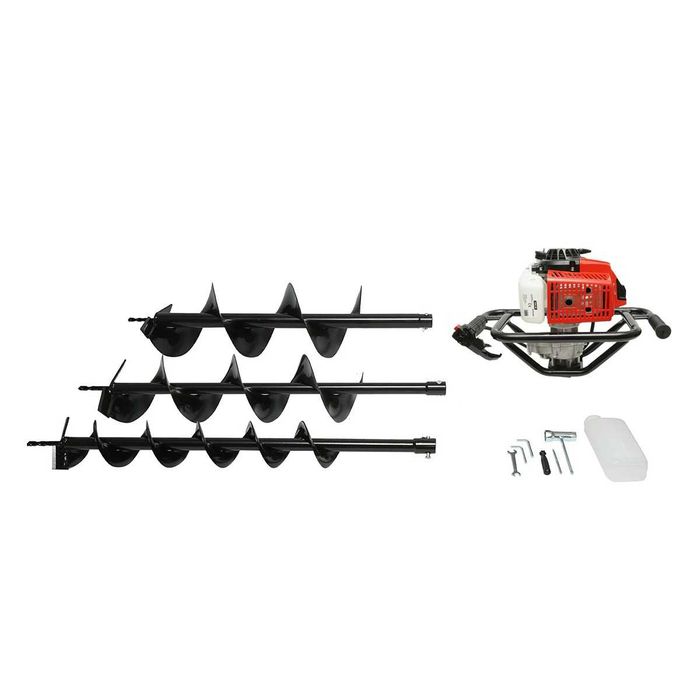 Motoburghiu 2.8 CP cu 3 Burghie