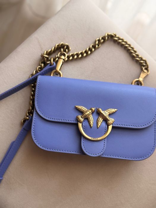 Кожена чанта Pinko
