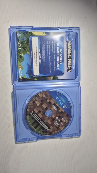 Minecraft. Ps4(диск)

Продаю Minecraft для PS