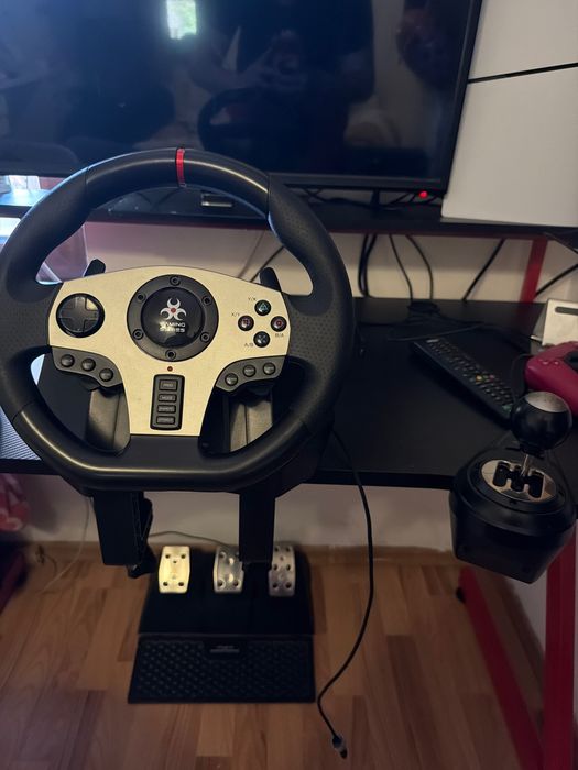 volan Myria 7418 cu H-Shifter compatibil cu xbox one/series x si s/ pc, ps4,ps3