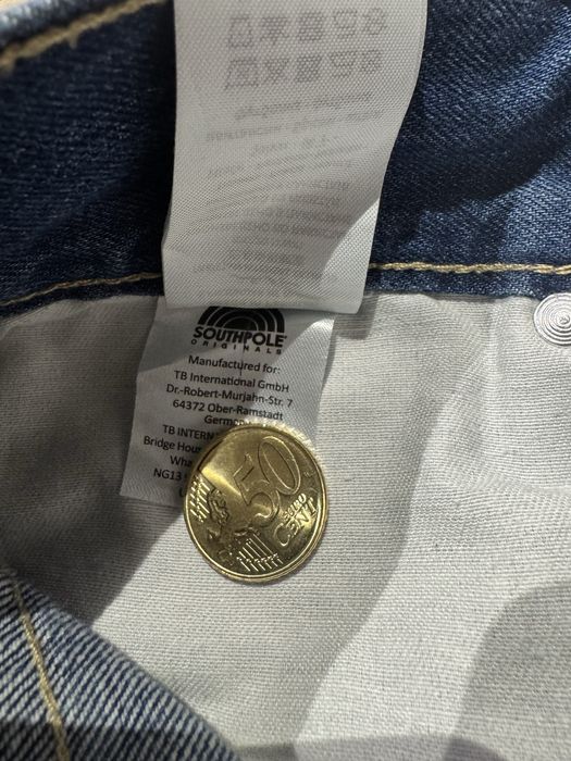 Southpole Spray Logo Denim