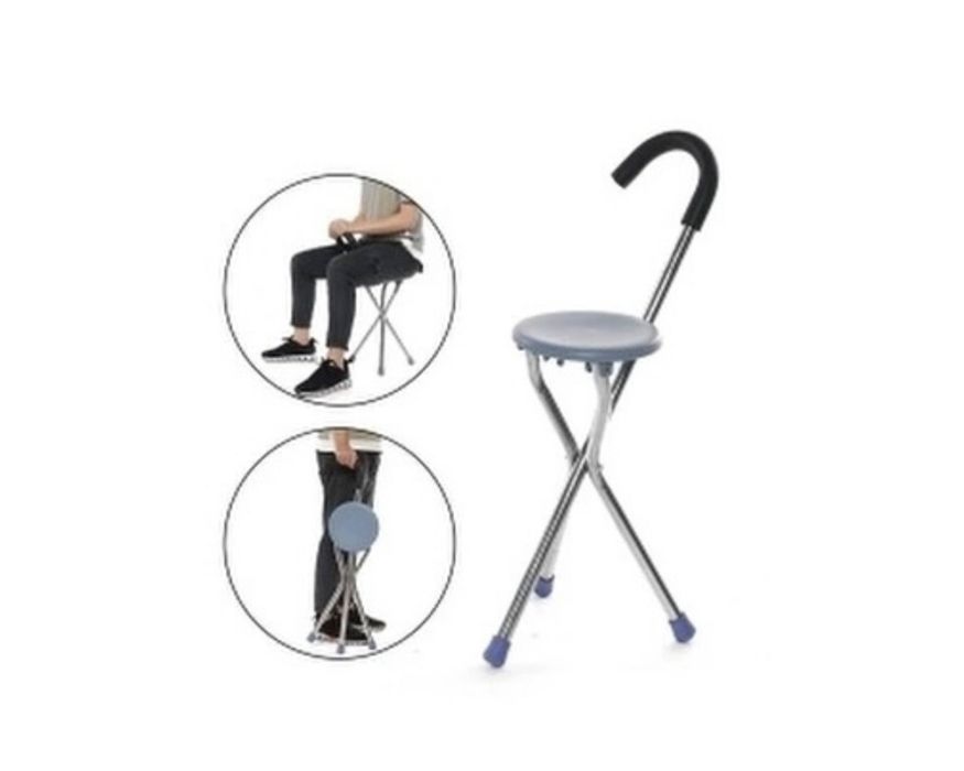 Доставка. Трость с сиденьем, складной стул для намаза, умры