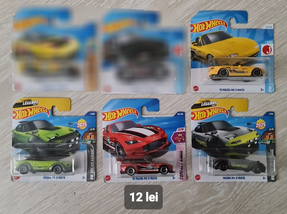 Hot Wheels - diverse machete Mainline / TH / Themed