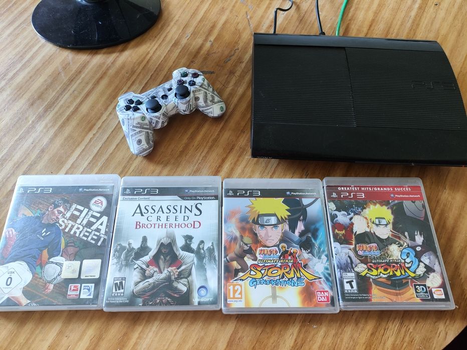 ps3 super slim прошитая с играми