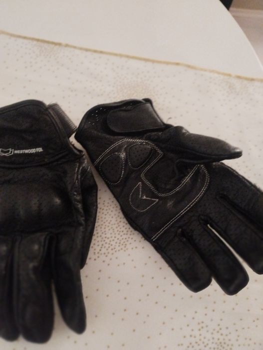 Mănuși piele moto ( motocicleta) Măsură S și L