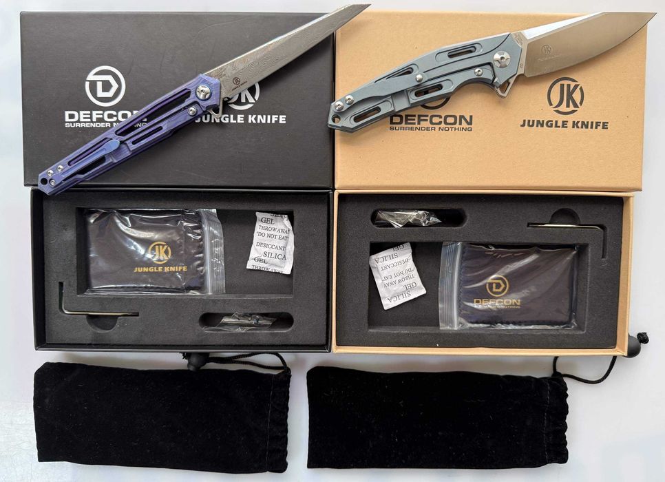 ножове Defcon Jungle Knife – Титан, Дамаск и D2