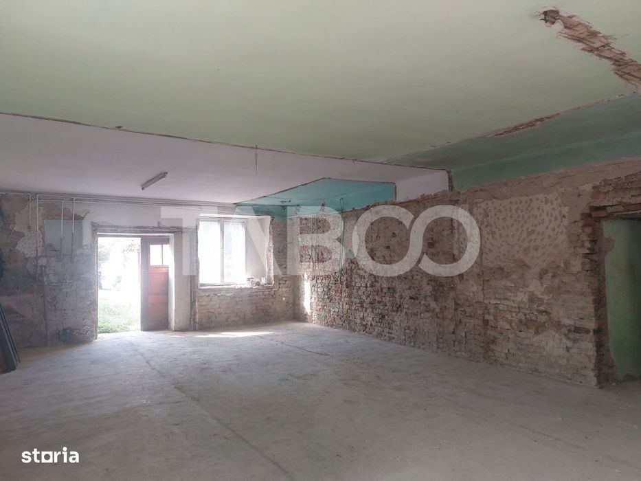 Comision 0% Apartament 63 mpu la curte cu pivnita si gradina Cisnadie