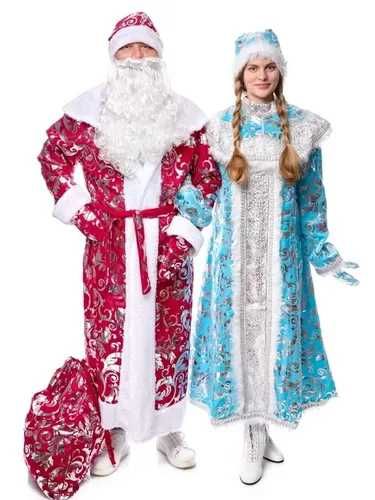 Снегурочки и Деды Морозы костюмы