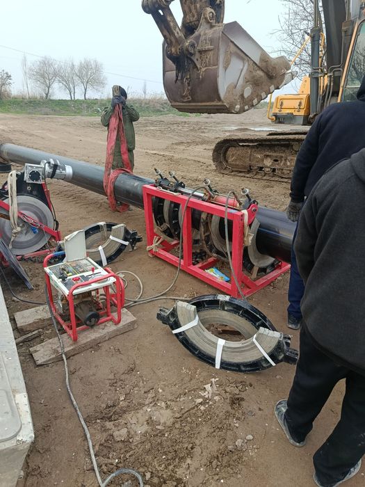 Полителин труба пайка хизмати