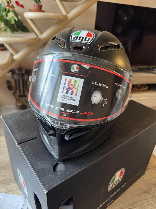 Каска AGV Pista GP RR Mono Matt carbon M нова