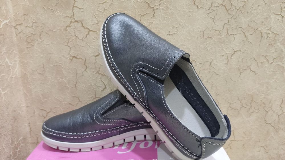 Натуральная кожа. Мокасины женские.