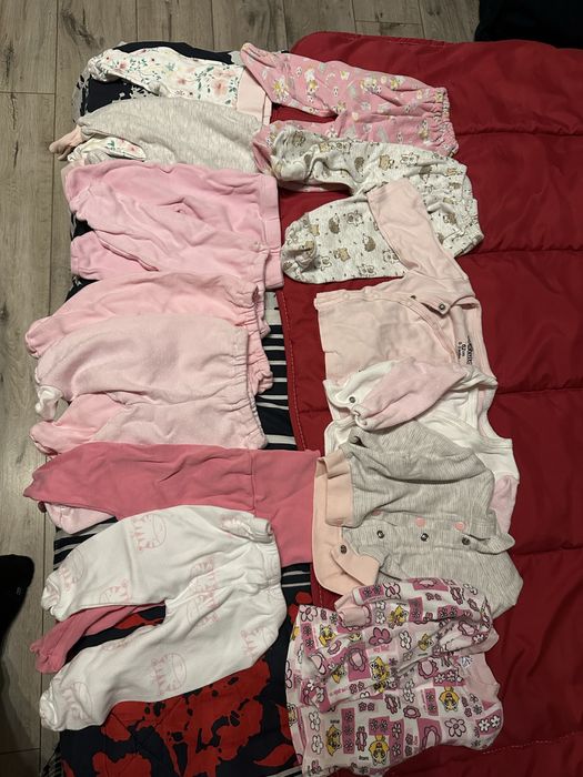 Бебешки дрехи момиче 0-6месеца