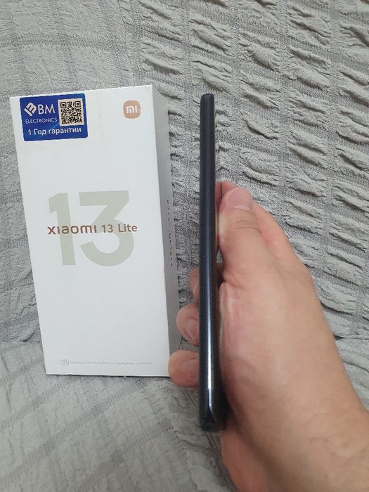 Srochna sotiladi Xiaomi 13 Lite 5G 8+8/128Gb Black Flagman Original
