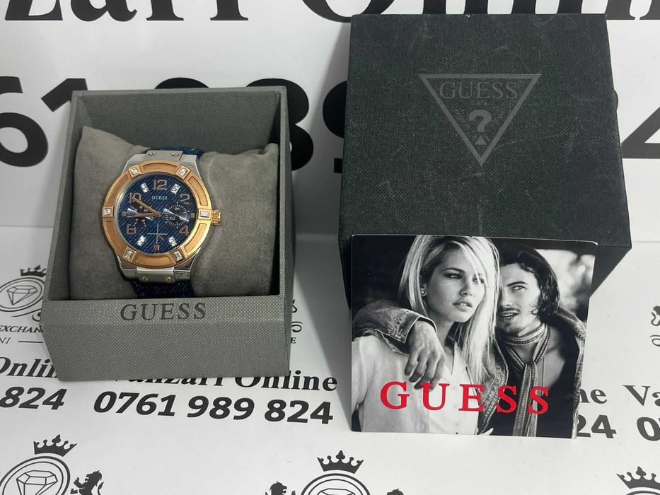 Ceas GUESS Dama BLUE DENIM AmanetRahova 295
