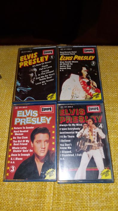 Casete audio 1 si 4 Presley si Gabi Lunca rezervat