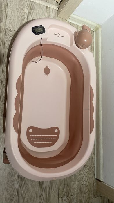 Детская ванночка с термометром