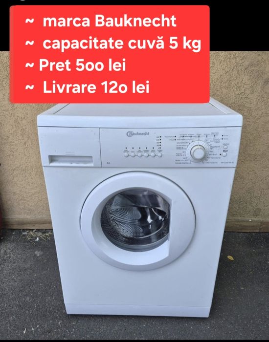 Masini de spalat rufe automate import Germania.  C580