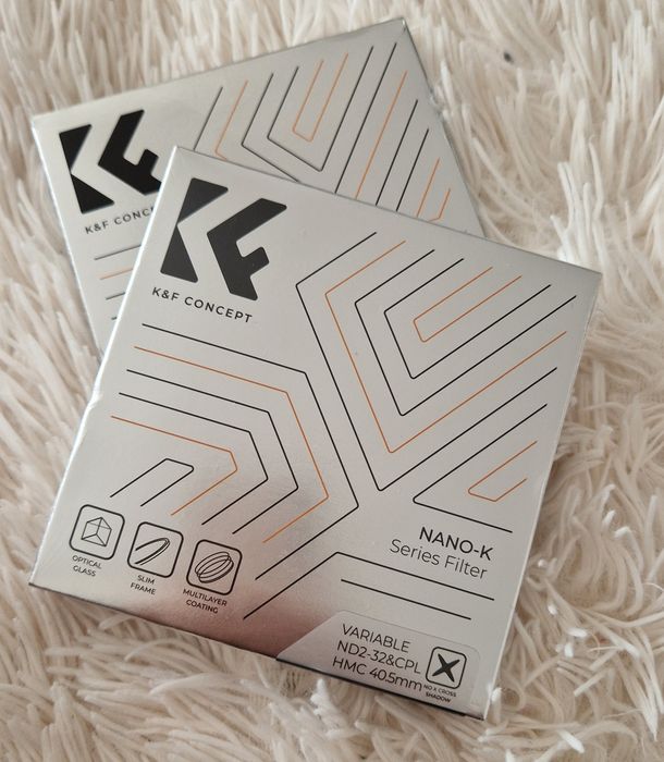 ND  Filtru variabil 40,5 mm CPL 2in 1 Nou !