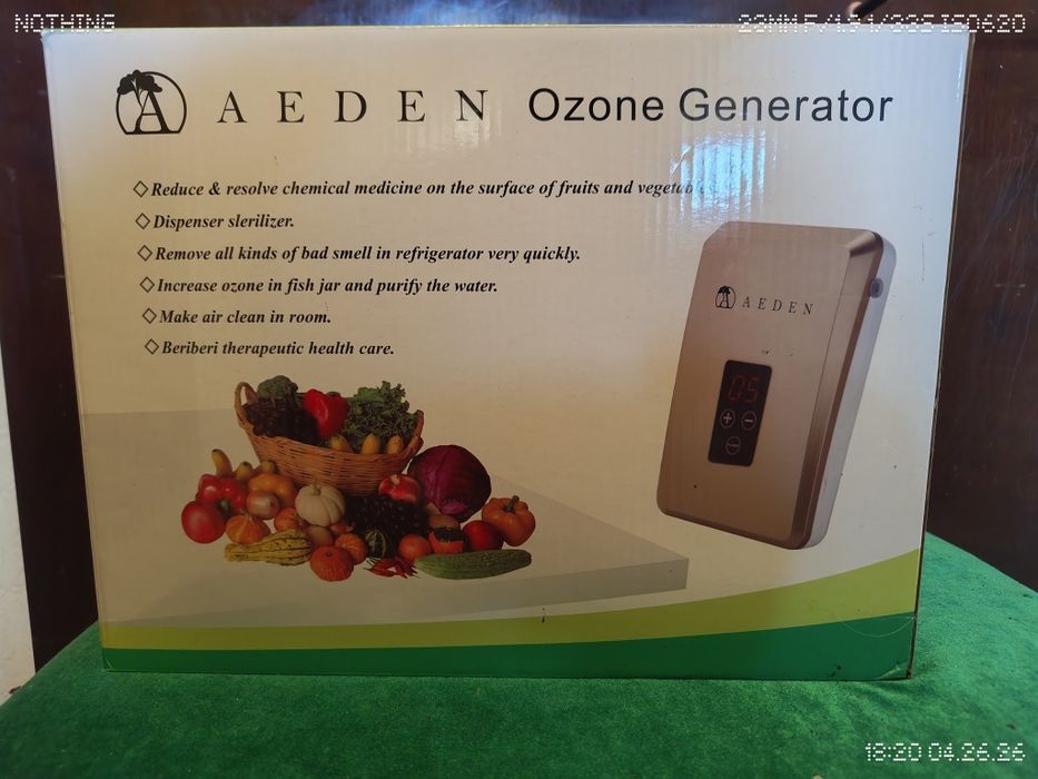 Aparat Generator de ozon Aeden NOU