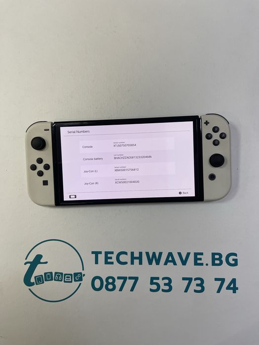 Nintendo Switch OLED с 64GB SD карта