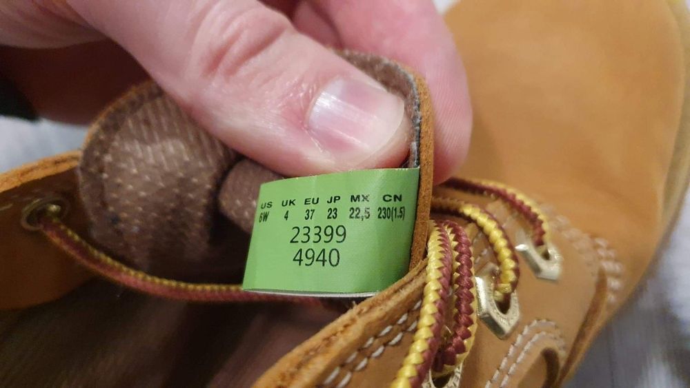 Bocanci Timberland Waterproof,mărimea 37 Dama originali