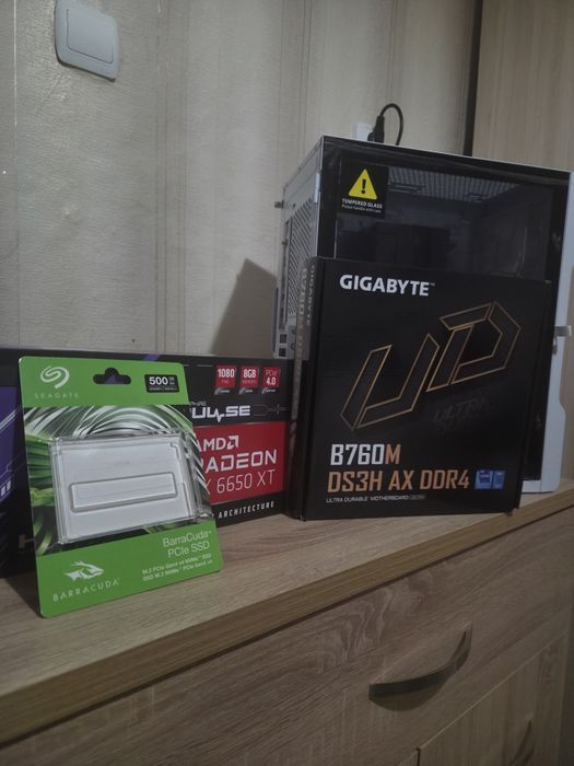 i5-12400 / RX 6650 XT Sapphire Pulse / 16GB / NVMe / WiFi