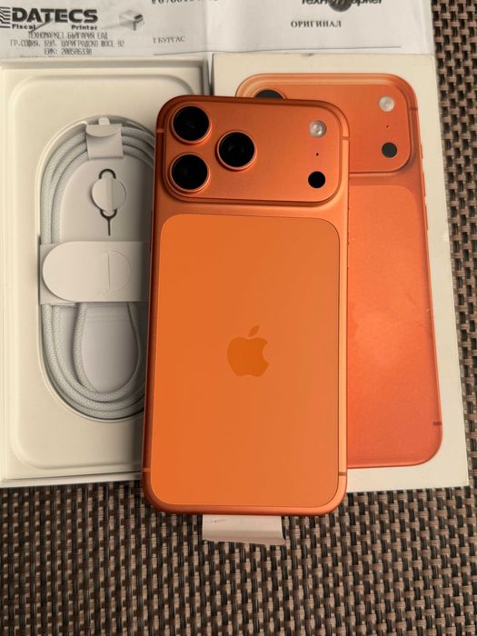 24м ГАРАНЦИЯ! iPhone 17 Pro Max Лизинг от 42€/мес Orange КАТО НОВ с опция на изплащане