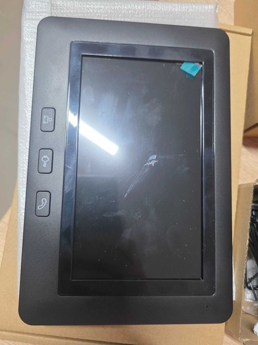 Videointerfon Eura VDP-45A3 Alpha, Negru, 7"