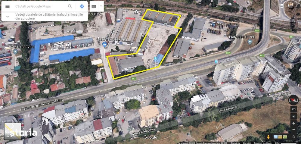 Teren format din 5 loturi, de vanzare, in Constanta