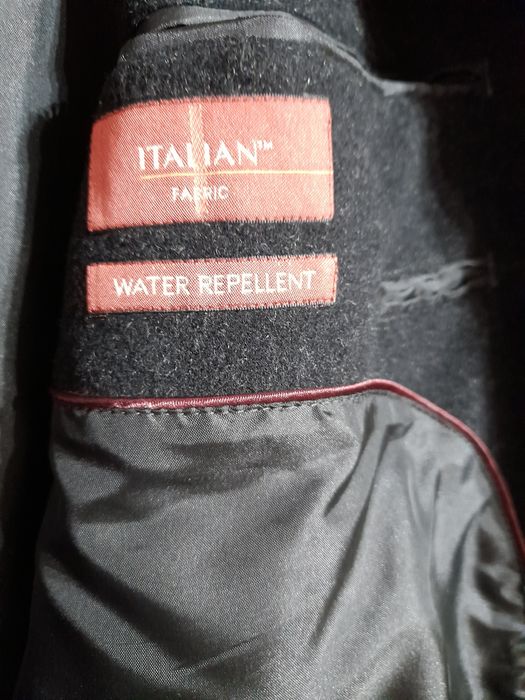 Vind palton negru lina "Marks&Spencer" London mar. 42-44 L