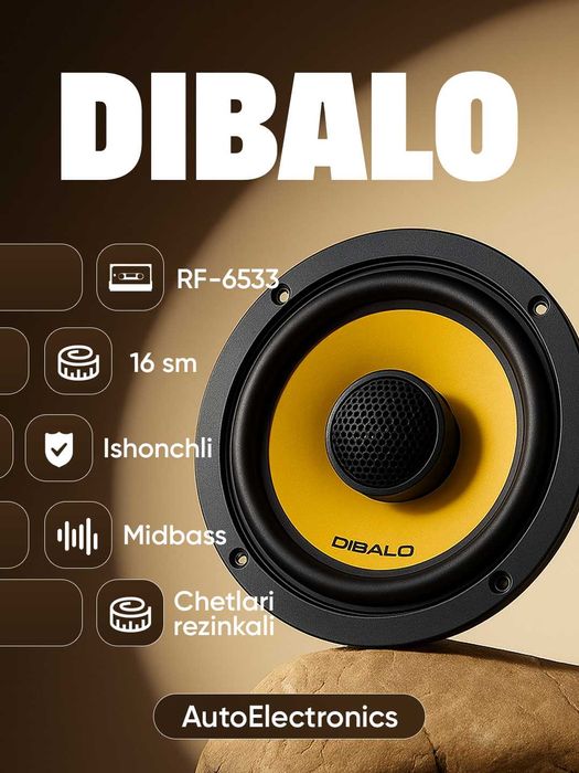 Kalonka  DIBALO RF-6533 16 sm Midbass