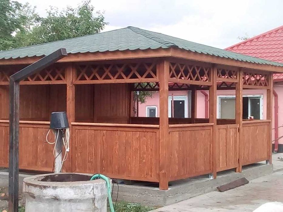 Vand foisoare, terase, pergole sau umbrare din lemn