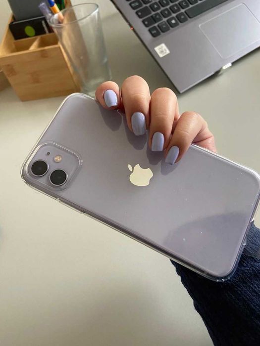 iPhone 11 – лилав (Purple), отлично състояние 128gb отключен