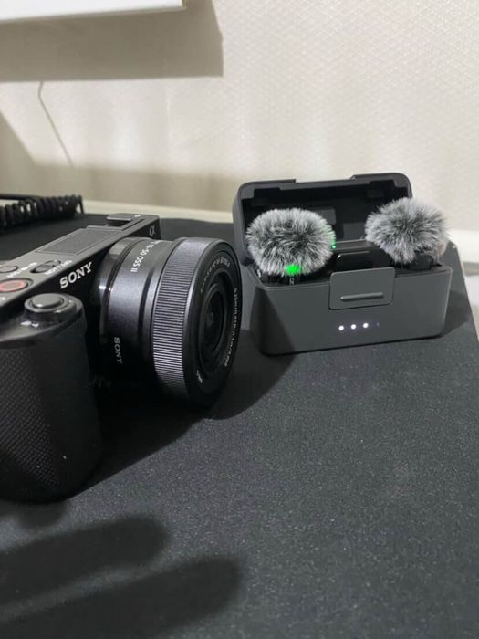 Sony zv-e10 и dji mic mini