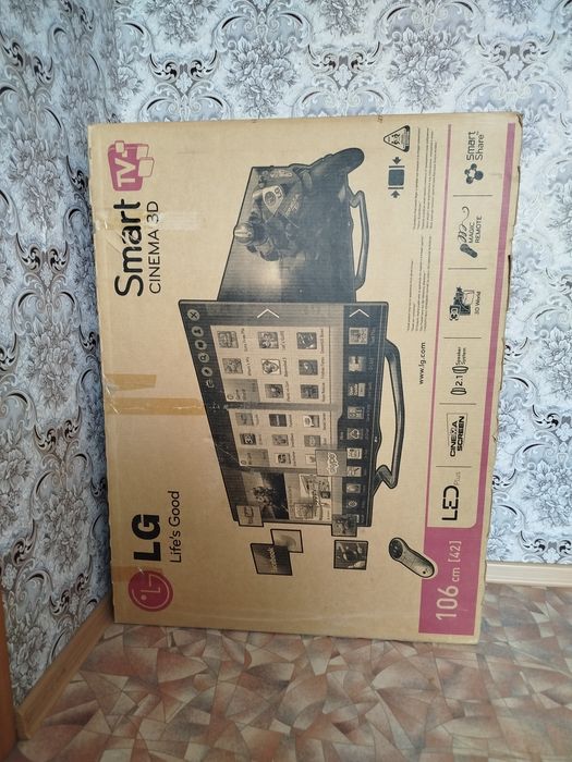 Смарт телевизор LG 3D