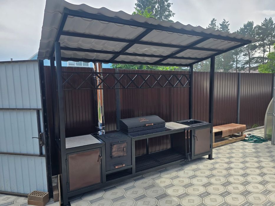 Мангальная зона мангал