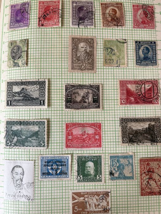 Коллекция марок разных стран