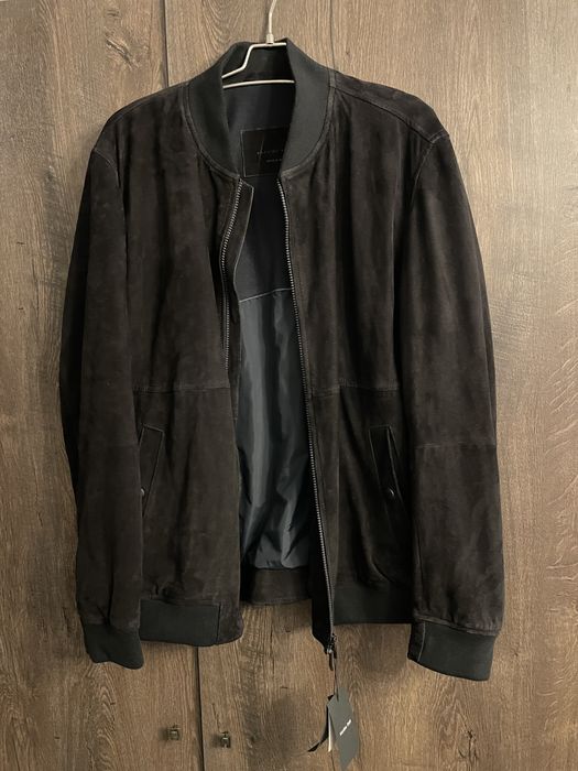 geaca piele Massimo Dutti