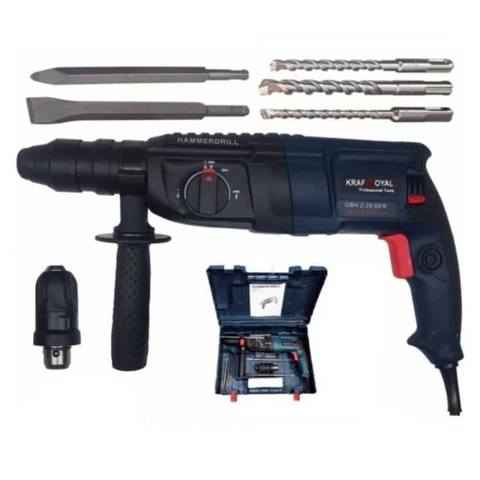 !!!БЕЗПЛАТНА ДОСТАВКА!!! Перфоратор,Къртач,2 глави,Ударен,220VAC,1600W