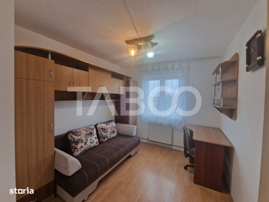 Apartament cu 2 camere de inchiriat mobilat cu balcon - Rahovei Sibiu
