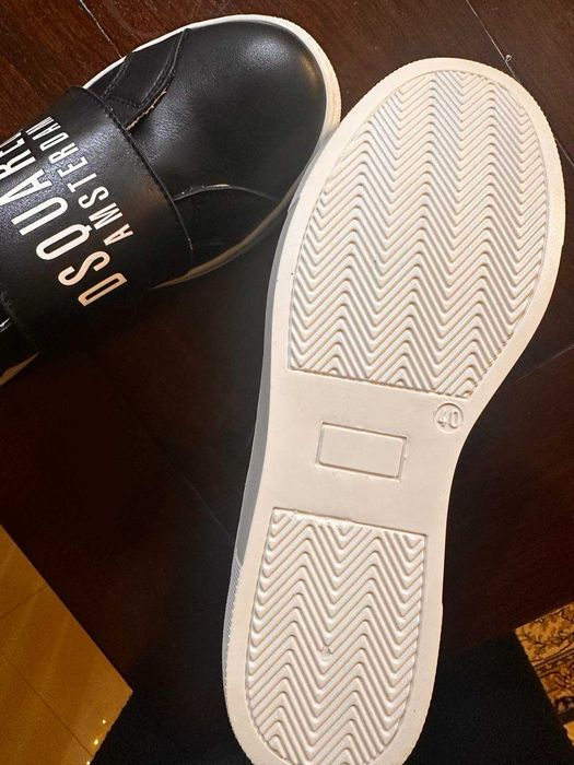 Черни маратонки за момче, размер 40, Dsquared2