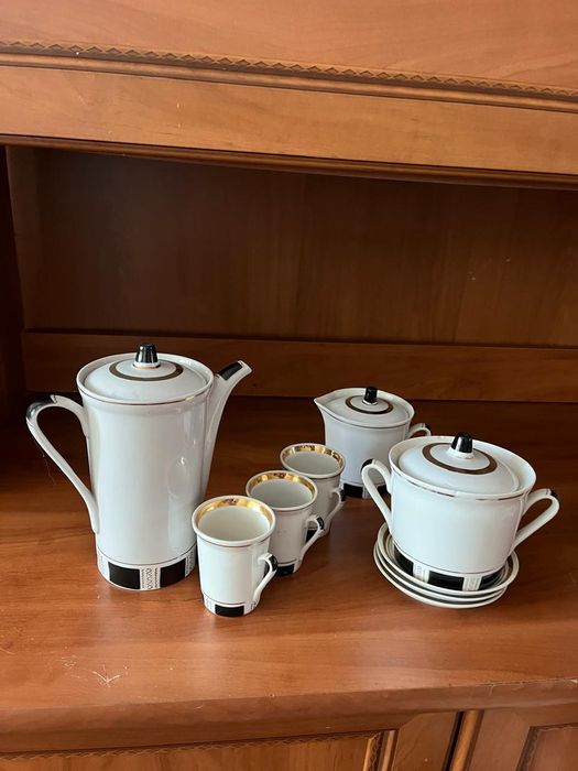 Кофейный набор. СССР. Сервиз фарфоровый.