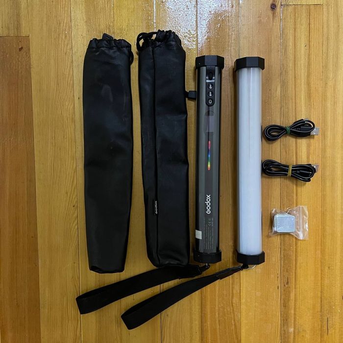 Godox lampa, Dji osmo4 stabilizatori, shtativlar