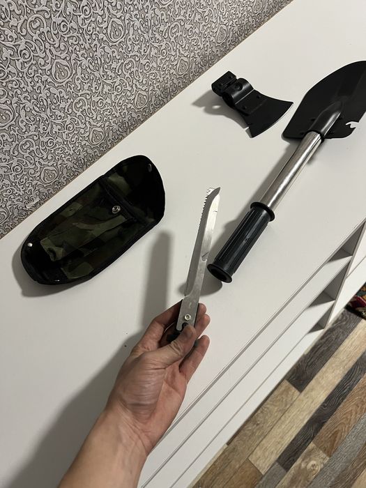 Мини лопатка и топор