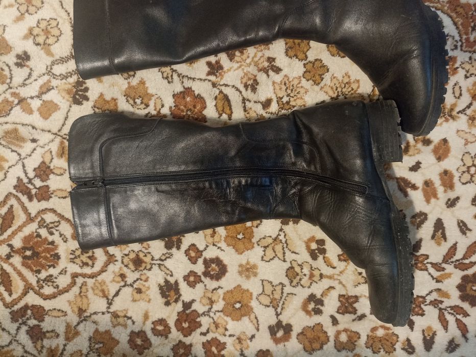 Дамски ботуши естествена кожа