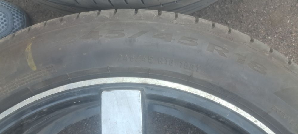 Диски с резиной: Разболтовка 5×112.